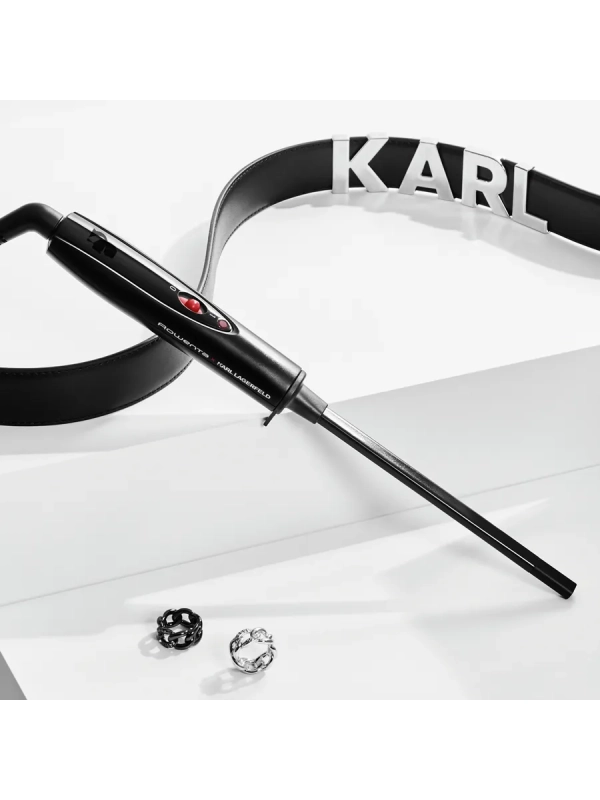 Плойка для завивки Karl Lagerfeld CF311LF0, 10 мм, черная
