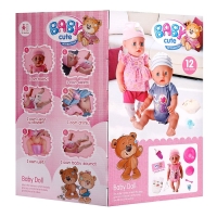 Уценка (в пакете) Пупс функциональный &laquo;Мой малыш&raquo;, пьет, писает, с аксессуарами