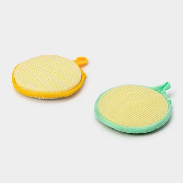 Губка для посуды Доляна &laquo;Мастер&raquo;, 12&times;12&times;1.5 см