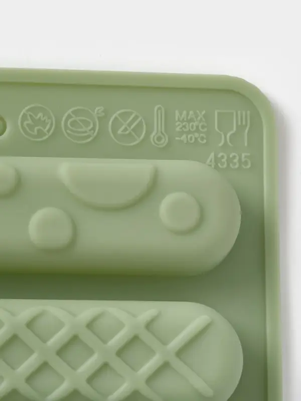 Форма для выпечки шоколада и печенья, 20x10x1,7 см, 8 ячеек