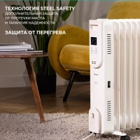 Масляный радиатор для домаT-OR1507-F10E-WF 1500 Вт