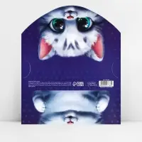 Конверт для денег фигурный &laquo;Котёнок&raquo;, 17.5 х 8 см