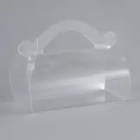 Складная прозрачная коробка из PVC, для упаковки подарков, 9.9&times;4.9&times;5.5 см