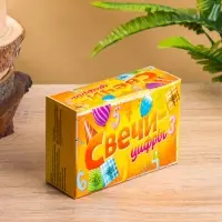 Свеча цифра "7" 8х3,75х1 см