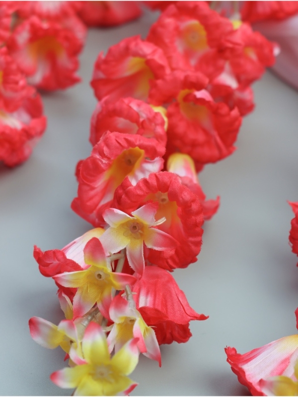 Цветы искусственные "Наперстянка бреди" 97 см, светло-красный