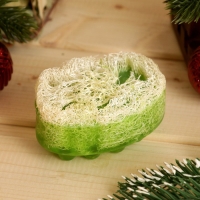 Массажное мыло с люффой "Сосновый бор" 100 г