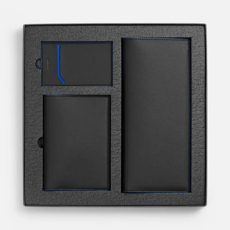 Набор Multimo Simple, черный с синим