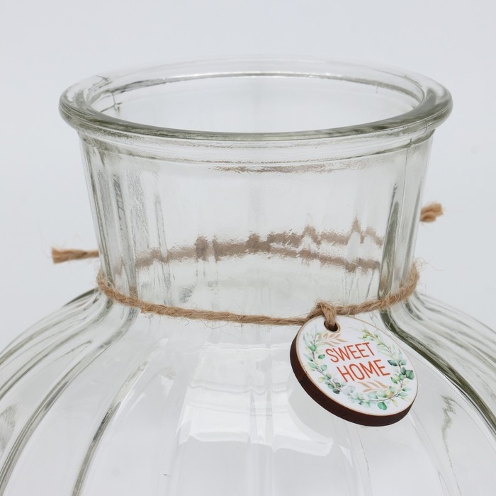 Ваза для цветов &laquo;Sweet home&raquo;, 19,5 х 15 см.