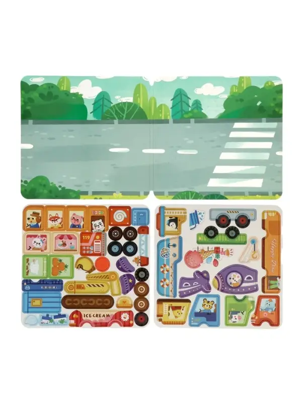 Магнитный набор "Транспорт"