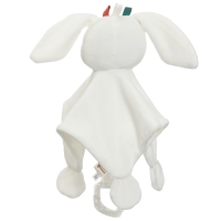 Комфортер - игрушка &laquo;Зайка Бонни&raquo;, погремушка, прорезыватель, цвет белый, Крошка Я