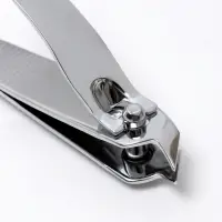 Кусачки книпсер маникюрные, скошенное лезвие, 6 см, в коробке