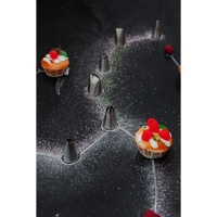 Насадка кондитерская KONFINETTA &laquo;Лепесток&raquo;, d=3,4 см, выход d=2,3 см, нержавеющая сталь