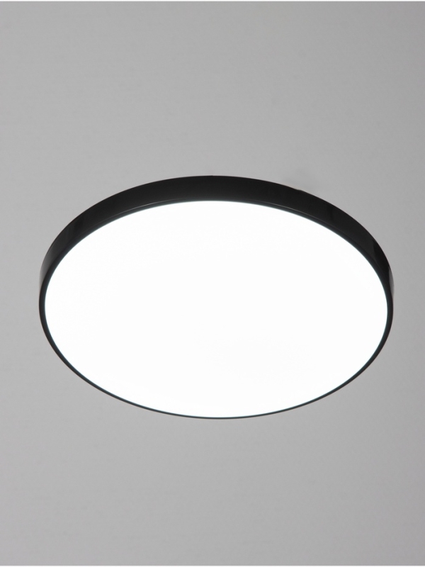 Светильник "Минимал" круг LED 18Вт 6500К (быстросъемный механизм) черный 23х23х5см