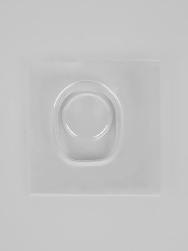 Подсвечник из гипса "Домик"