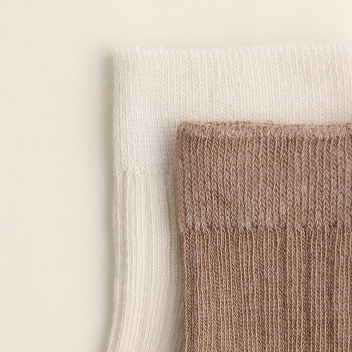 Носки детские 2 пары SL HOME, 6-8 см, молочн/беж Носки детские 2 пары SL HOME, 6-8 см, молочн/беж
