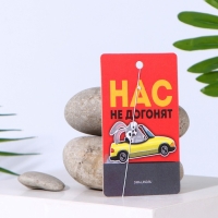 Ароматизатор в авто &laquo;Нас не догонят&raquo;, аромат: цитрус