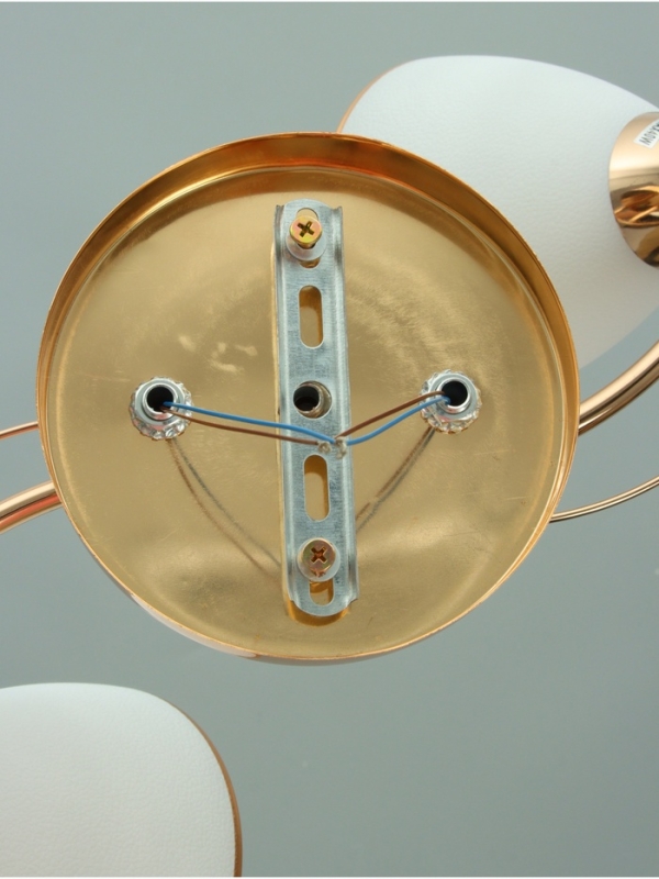 Люстра "Андер" 2хЕ27 40Вт золото 42х19х24 см