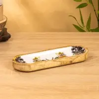 Подставка под благовония "Слоны" 28х10х3 см, манговое дерево