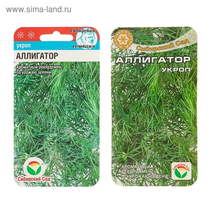 Семена Укроп "Аллигатор", 1 г