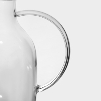 Кувшин для воды стеклянный с крышкой Magistro &laquo;Стиль&raquo;, 1,6 л, 18&times;14&times;17 см