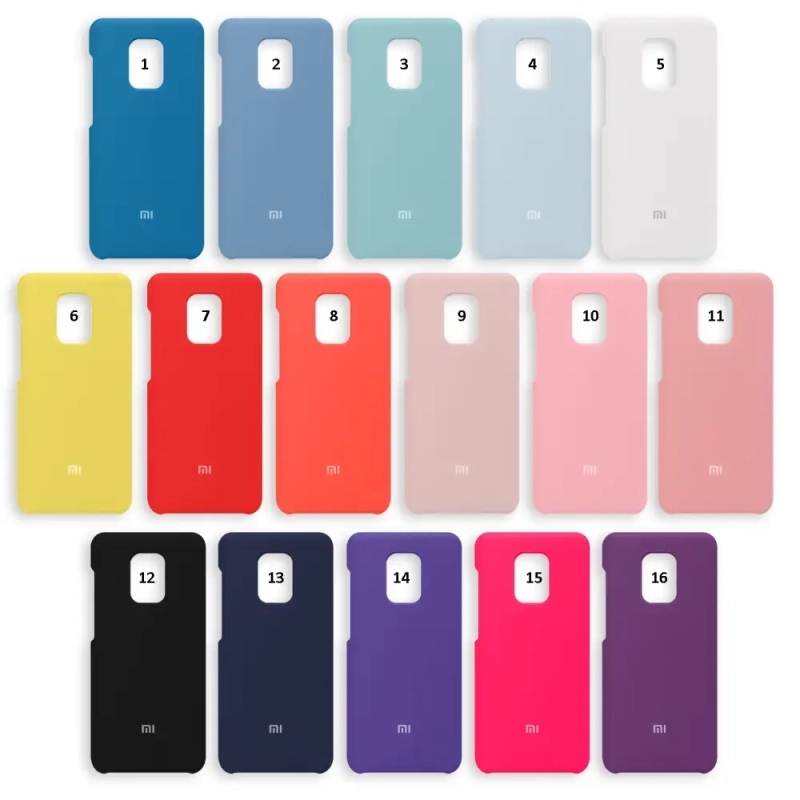 Чехол Xiaomi Note 9S SILICONE COVER