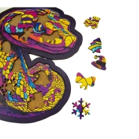 Пазл-вкладыш &laquo;Анаконда&raquo; на подложке, 52 дет.