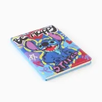 Набор Ежедневник А5, 80 л, ручка и наклейки Стич