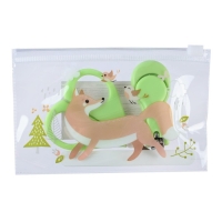 Маникюрный набор детский для самых маленьких &laquo;Лиса&raquo; (ножницы+щипчики+пилка)