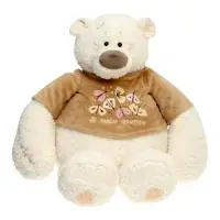 Мягкая игрушка "Медведь Тато в кофейной майке", 37 см ММТато/38/кф