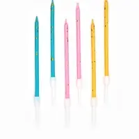 Набор свечей для торта &laquo;Яркие&raquo; 9,5 см