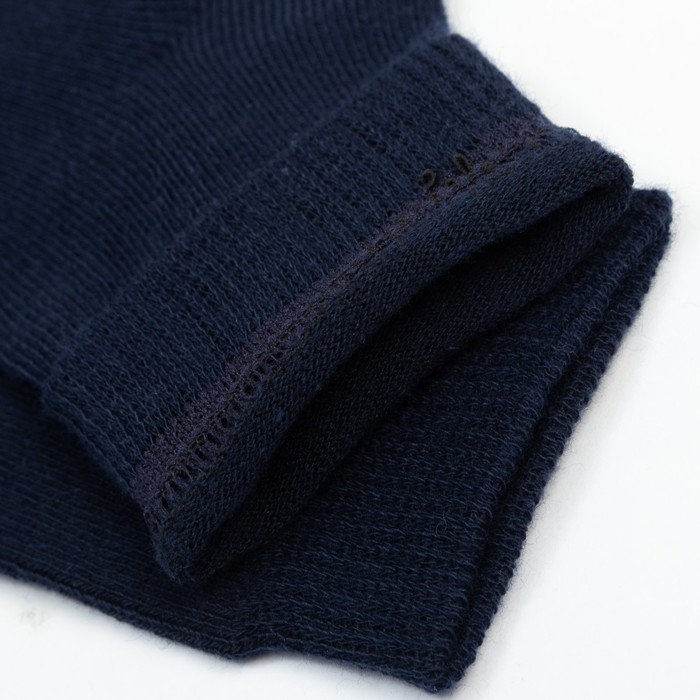 Носки детские, цвет тёмно-синий, размер 22-24