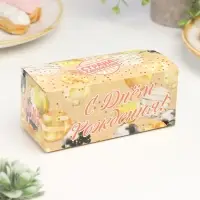 Свеча для торта музыкальная &laquo;Тюльпан&raquo;, розовая, 12&times;5 см