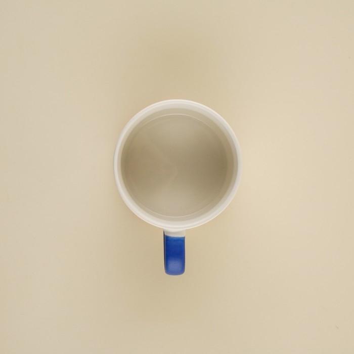 Кружка фарфоровая SL Home &laquo;Сканди&raquo;, 450 мл, цвет белый