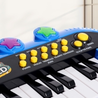 Синтезатор напольный &laquo;Музыкальный мир&raquo;, световые, звуковые эффекты, с микрофоном