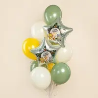 Воздушный шар фольгированный 19" &laquo;Весёлые зверята. Звезда&raquo;, 5 шт.