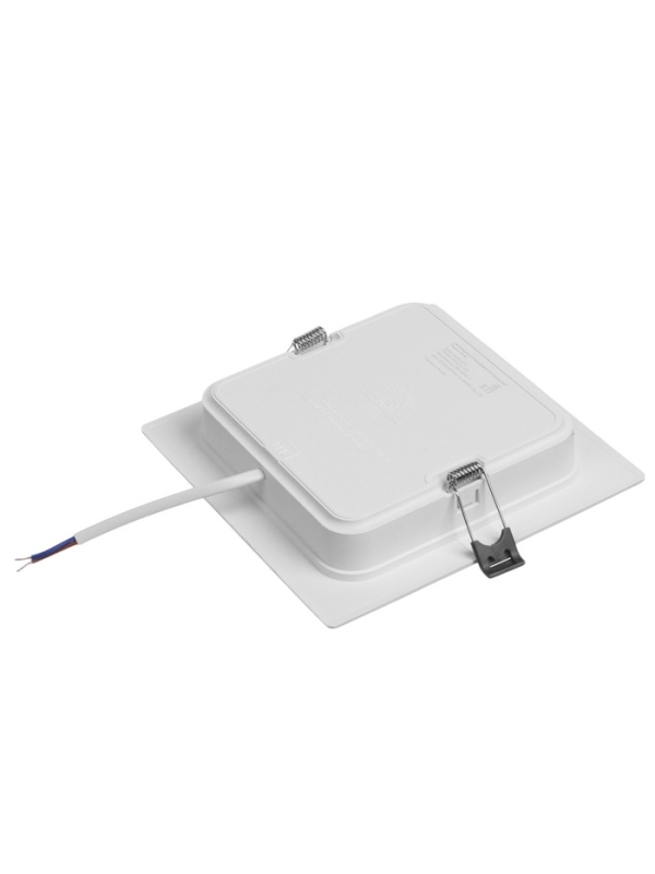 Светильник встраиваемый светодиодный "Даунлайт" 12Вт, 6500K, 1140 Лм, 220В, 150х27мм,квадрат   10532