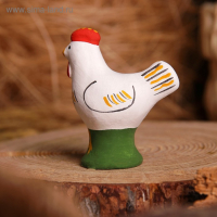 Сувенир &laquo;Курочка&raquo;, 3,5&times;4&times;7 см, каргопольская игрушка, микс