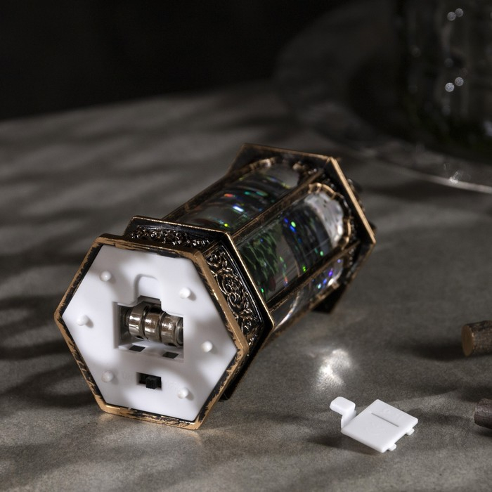 Светодиодная фигура «Ёлка в ротонде» 6.3 × 14 × 6.3 см, пластик, блёстки, батарейки AG13х3 (в комплекте), свечение тёплое белое Светодиодная фигура «Ёлка в ротонде» 6.3 × 14 × 6.3 см, пластик, блёстки, батарейки AG13х3 (в комплекте), свечение тёплое белое