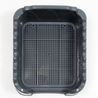 Туалет "Риф" со столбиком, для собак, 55 х 40 см, серый FIX Туалет "Риф" со столбиком, для собак, 55 х 40 см, серый FIX