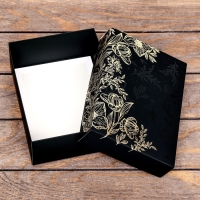 Коробка складная, крышка-дно, "Цветы", софт тач, 21 х 15 х 7 см Коробка складная, крышка-дно, "Цветы", софт тач, 21 х 15 х 7 см