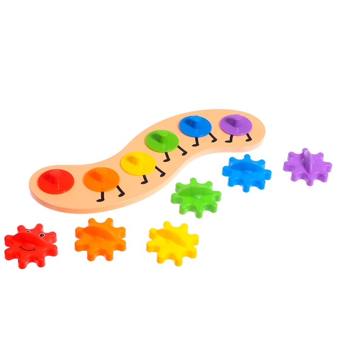 Развивающий сортер &laquo;Весёлая гусеница&raquo;