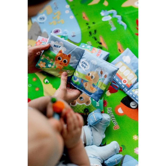 Книжка-шуршалка &laquo;Мои первые слова&raquo; 11х11 см