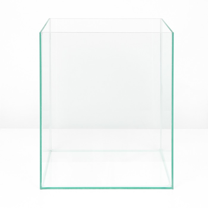 Аквариум "Куб" без покровного стекла, 31 литр, бесцветный шов