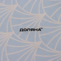 Салатник стеклянный Доляна &laquo;Золотое перо&raquo;, 1.1 л, 22,5&times;5 см, цвет чёрный