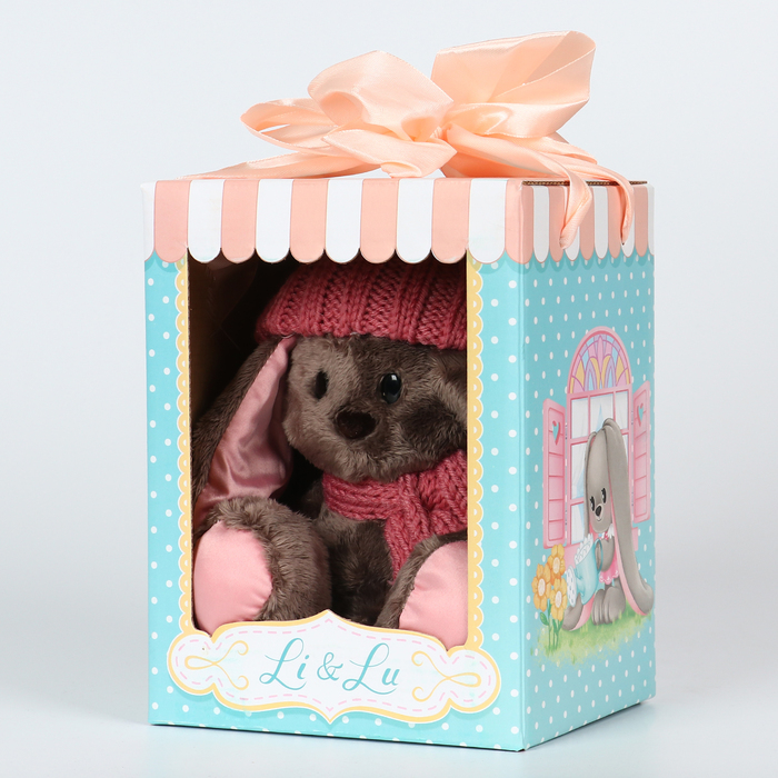 Новогодняя мягкая игрушка &laquo;Зимняя Li&raquo;, заяц, 25 см, на новый год