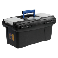 Ящик для инструмента ТУНДРА, 19", 490 х 275 х 240 мм, пластиковый Ящик для инструмента ТУНДРА, 19", 490 х 275 х 240 мм, пластиковый