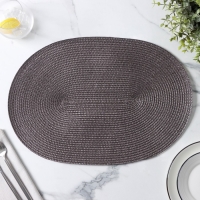 Салфетка сервировочная на стол Magistro &laquo;Лофт&raquo;, 31&times;45 см, цвет чёрный