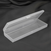 Контейнер для хранения мелочей, 19,5 &times; 6,7 &times; 2,8 см, цвет прозрачный