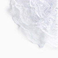 Выпускной.Бант для волос на резинке, белый, 10.5 см, Кошечка Мари Выпускной.Бант для волос на резинке, белый, 10.5 см, Кошечка Мари