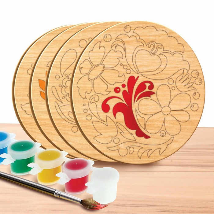 Роспись по дереву &laquo;Народная роспись&raquo;